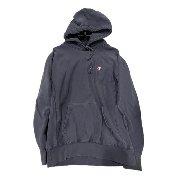 Champion Other - Champion Black Gray Pullover Hoodie Mens XL